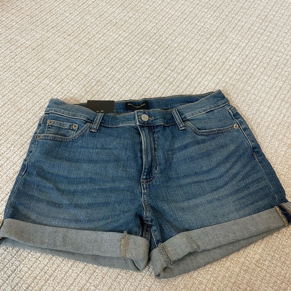 Banana Republic Classic Blue Jean Shorts